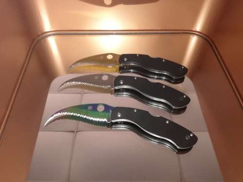 Spyderco Civilian Clone Gold
